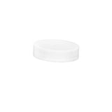 Plastic Smooth Caps with Foam Liner (F217) - White (43/400) - Assorted Caps | General Bottle Supply