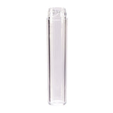 3.3" Tall 10 ml PS Tube (16mm) - Clear - Plastic Tube | General Bottle Supply