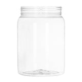 64 oz Round PET Plastic Jars - Clear - Plastic Jar | General Bottle Supply