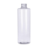 16 oz Cylinder Round PVC Bottles - Clear - Plastic Bottle | General Bottle Supply