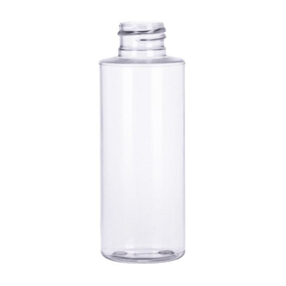 2 oz Cylinder Round PVC Bottles - Clear - Plastic Bottle | General Bottle Supply