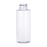 4 oz Cylinder Round PVC Bottles - Clear - Plastic Bottle | General Bottle Supply