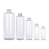 16 oz Cylinder Round PVC Bottles - Clear - Plastic Bottle | General Bottle Supply