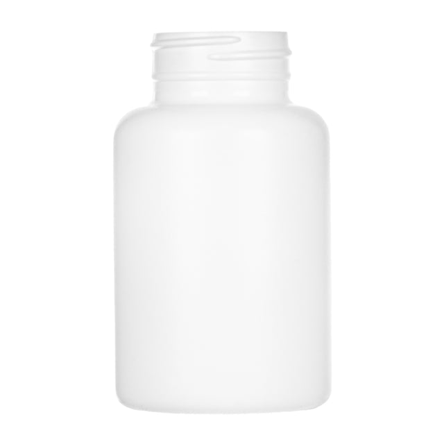 175 cc Round Packer HDPE Bottles - White - Plastic Bottle | General Bottle Supply