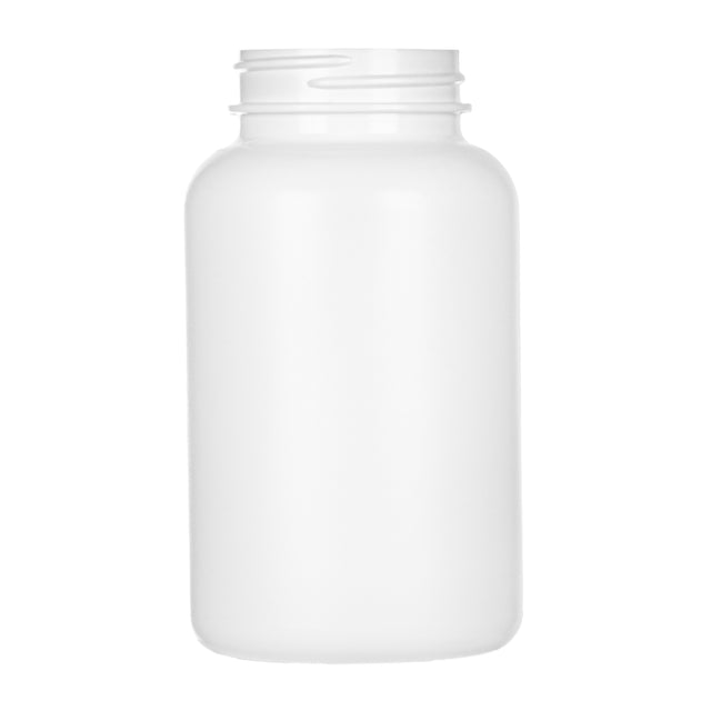 275 cc Round Packer HDPE Bottles - White - Plastic Bottle | General Bottle Supply