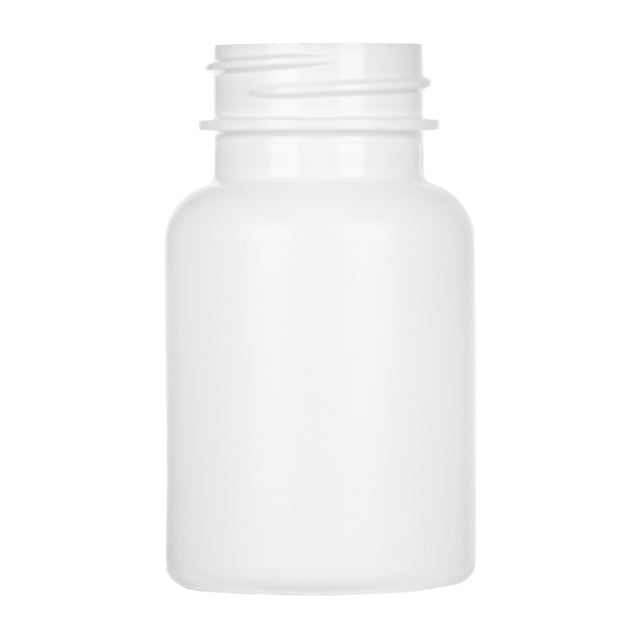 75 cc Round Packer HDPE Bottles - White - Plastic Bottle | General Bottle Supply