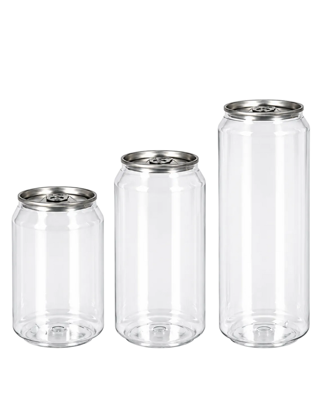 16oz PET can & lid - | General Bottle Supply