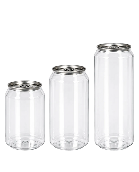 8oz PET can & lid - Plastic Bottle | General Bottle Supply