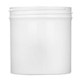 6 oz Single Wall Polypropylene - White - Plastic Jar | General Bottle Supply