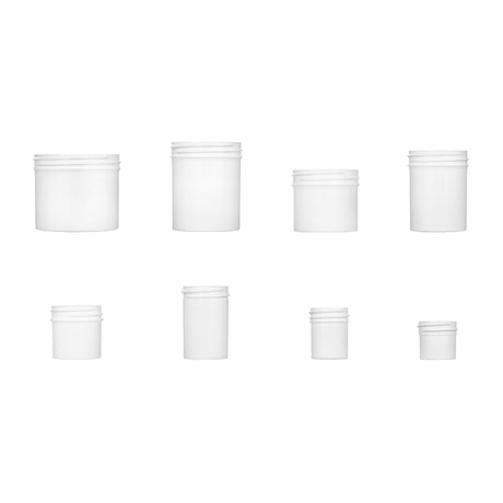 32 oz Single Wall Polypropylene - White - Plastic Jar | General Bottle Supply