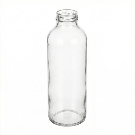 16 oz Tall Juice Bottle (38mm Lug) - Glass Bottle | General Bottle Supply
