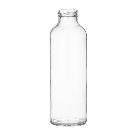 16 oz Tall Juice Bottle (38mm Lug) - Glass Bottle | General Bottle Supply