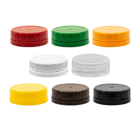 Tamper Evident Cap - Black (48mm) - Assorted Caps | General Bottle Supply