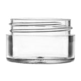 0.5 oz Thick Wall Plastic Jar Polystyrene - Clear - Plastic Jar | General Bottle Supply