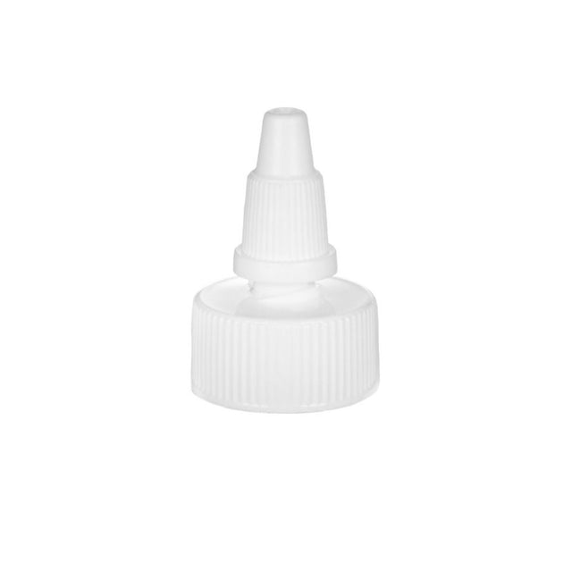 Twist Down Glue Caps - White (24/400) - Dispensing Caps | General Bottle Supply