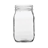 16 oz Universal Glass Jar - Flint - Glass Jar | General Bottle Supply