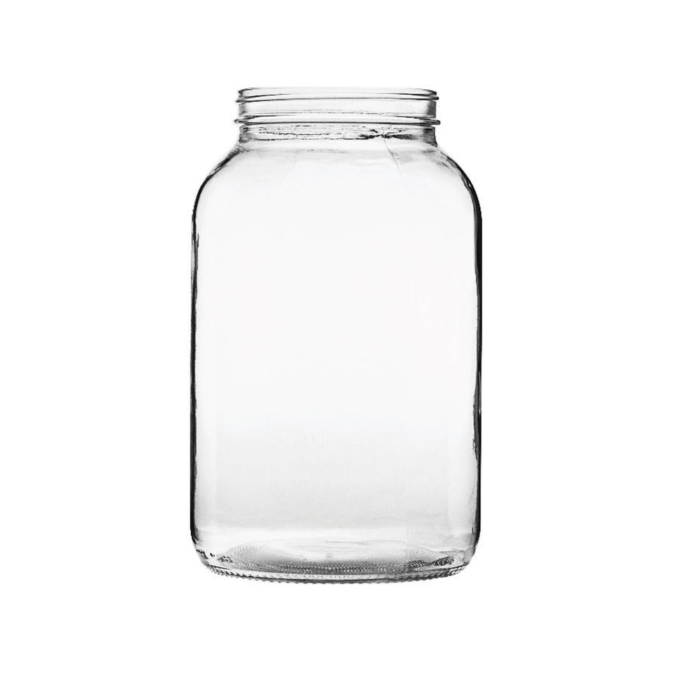 1 Gallon Universal Glass Jar - Flint - Glass Jar | General Bottle Supply