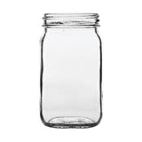 8 oz Universal Glass Jar - Flint - Glass Jar | General Bottle Supply