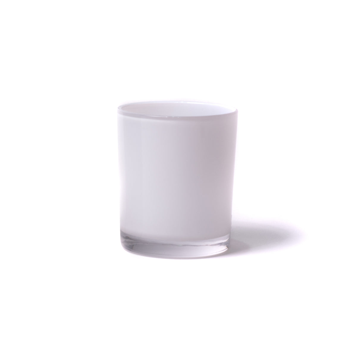 7oz Glass Candle Jar - White (Internal) - Glass Jar | General Bottle Supply