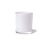 10oz Glass Candle Jar - White (Internal) - Glass Jar | General Bottle Supply