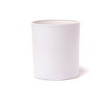 15oz Glass Candle Jar - Matte White - Glass Jar | General Bottle Supply