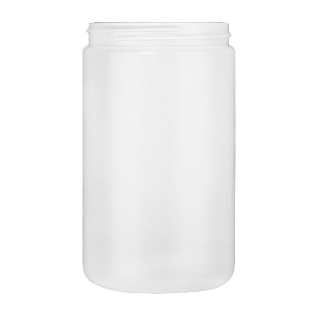32 oz Wide Mouth HDPE Jars - Natural - Plastic Jar | General Bottle Supply