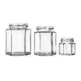 6.5 oz Hexagon Jar - Glass Jar | General Bottle Supply
